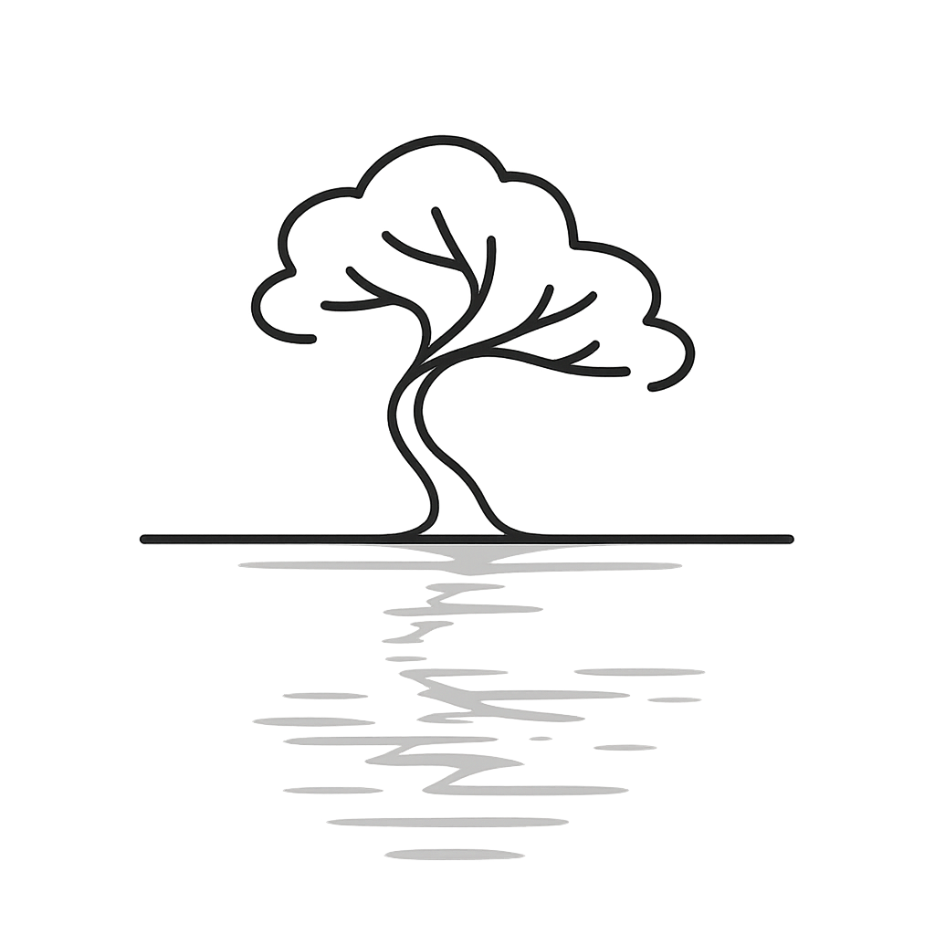 Gradient Grove Tree
